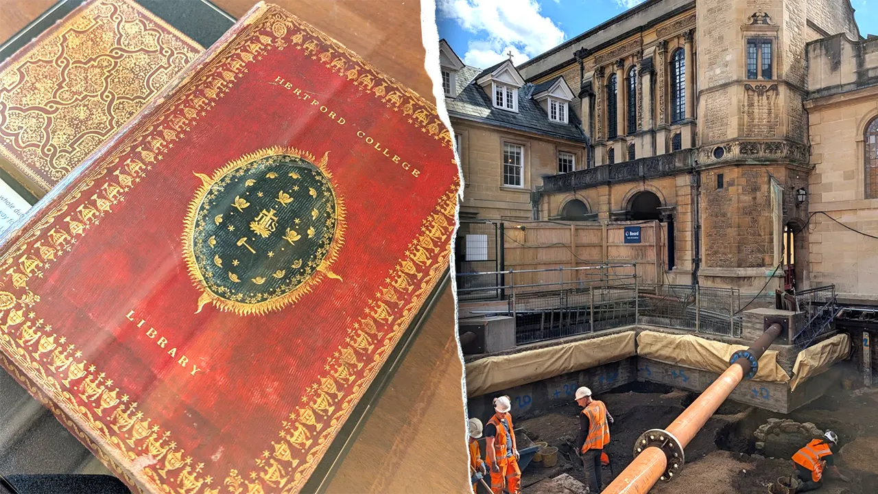 Medieval structures discovered at Oxford University uncover details about student life from long ago