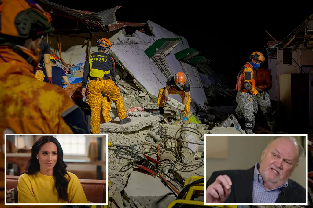 Meghan Markle's father stuck in an apartment in the Philippines following an earthquake