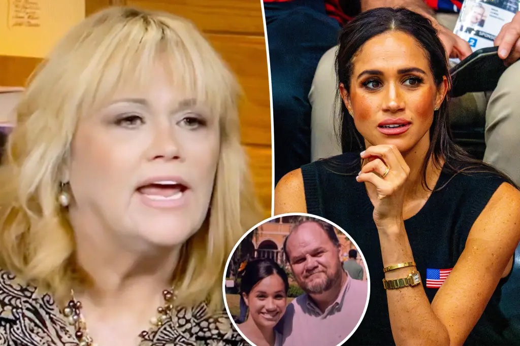 Meghan Markle's sister criticizes the duchess for abandoning their dad during the earthquake in the Philippines.