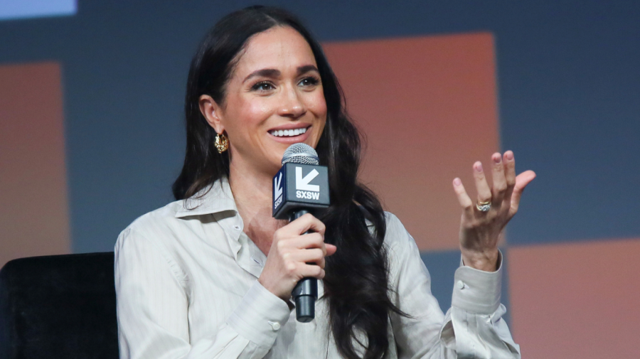 Meghan highlights the importance of supporting what is right on social media.