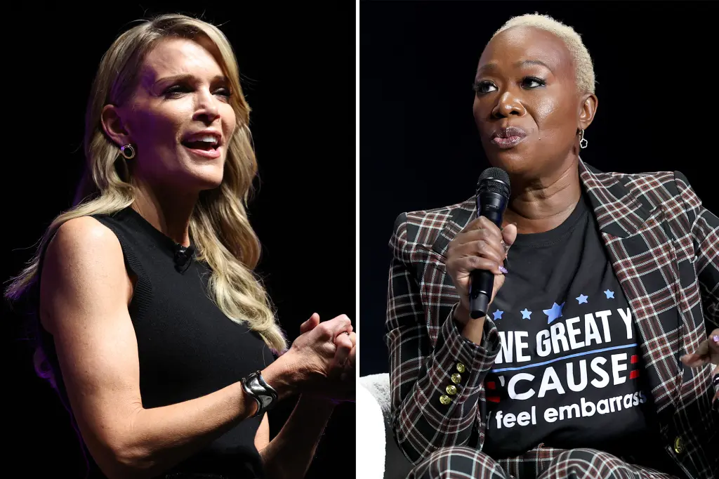 Megyn Kelly says Miranda Devine that Joy Reid is a 'crazy person' whose podcast will not succeed.