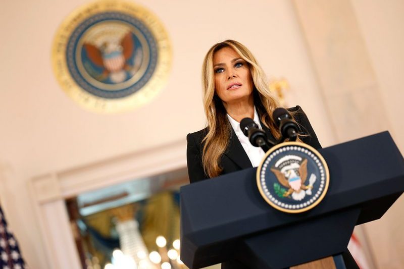 Melania Trump: "Putin and I have maintained a direct line of communication" about Ukrainian children without homes