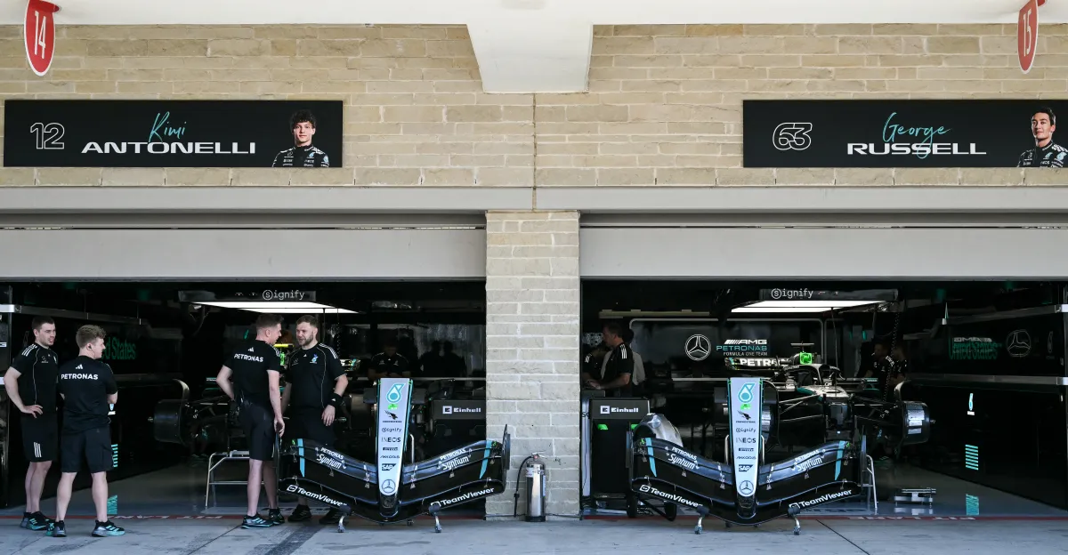 Mercedes and Haas introduce improvements for the F1 U.S. Grand Prix