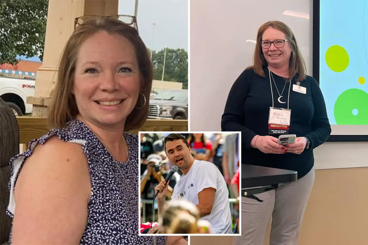 Michelle Mickens files a lawsuit against a Georgia school district related to the Charlie Kirk incident.