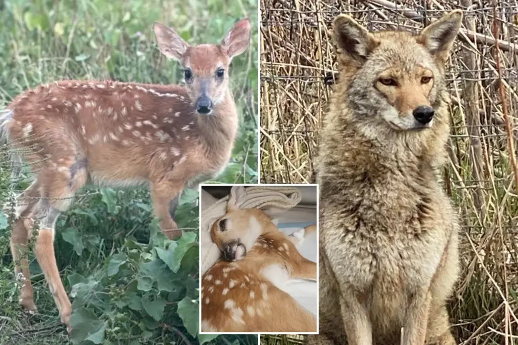 Michigan intends to put down fawn deer Peanut and pet coyote Kota.