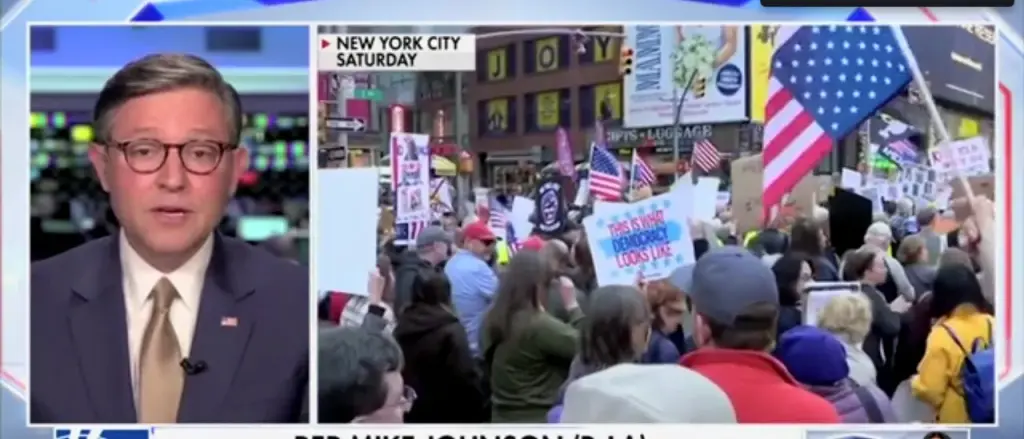 Mike Johnson Reveals True Intentions Behind 'Soros-Funded' No Kings Protests