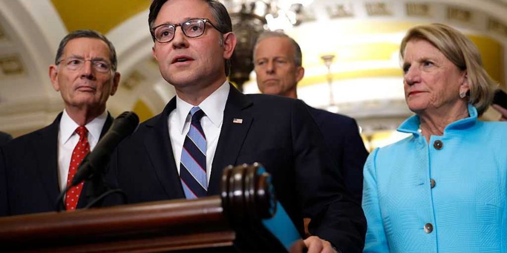 Mike Johnson criticizes Schumer for prolonging the government shutdown