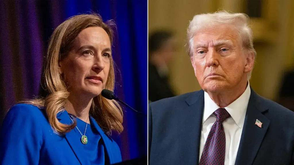 Mikie Sherrill pledges to oppose Trump fiercely at the 'No Kings' protest