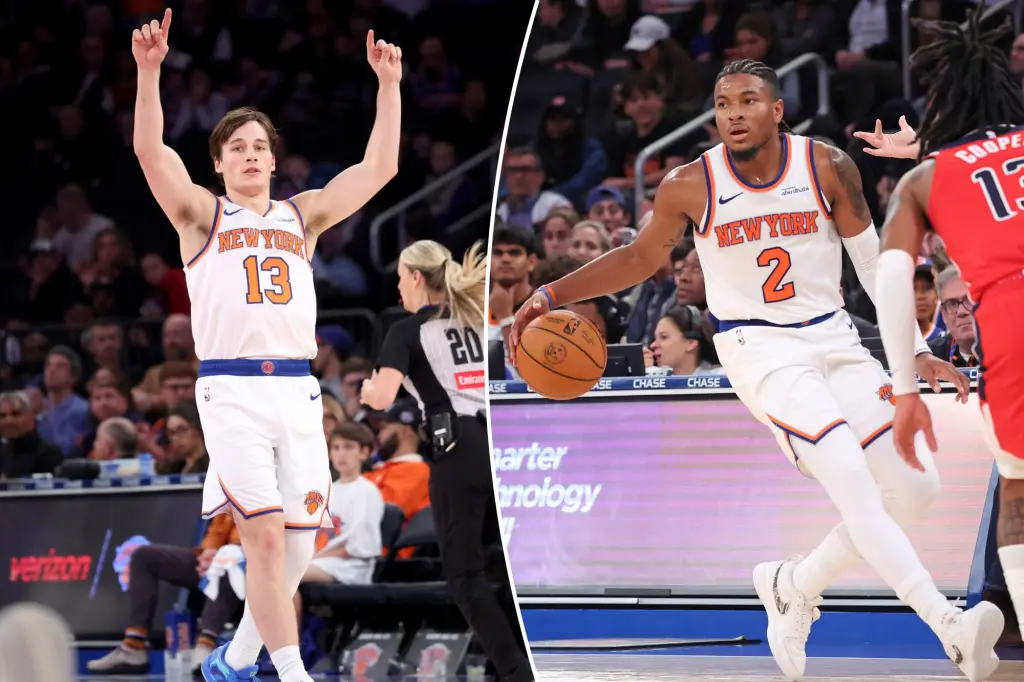 Miles McBride and Tyler Kolek get another chance at the Knicks' leading position.