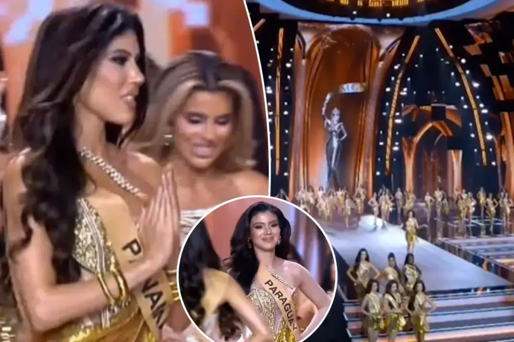 Miss Panama beauty queen Isamar Herrera’s embarrassing mistake on stage becomes a viral sensation, leaving viewers uncomfortable.