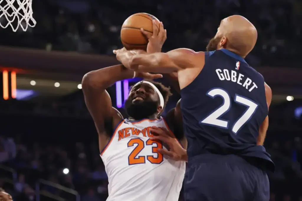 Mitchell Robinson's return to the Knicks could be happening soon.
