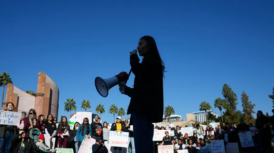 More than 200 international students stuck in the US are suing the Trump administration.