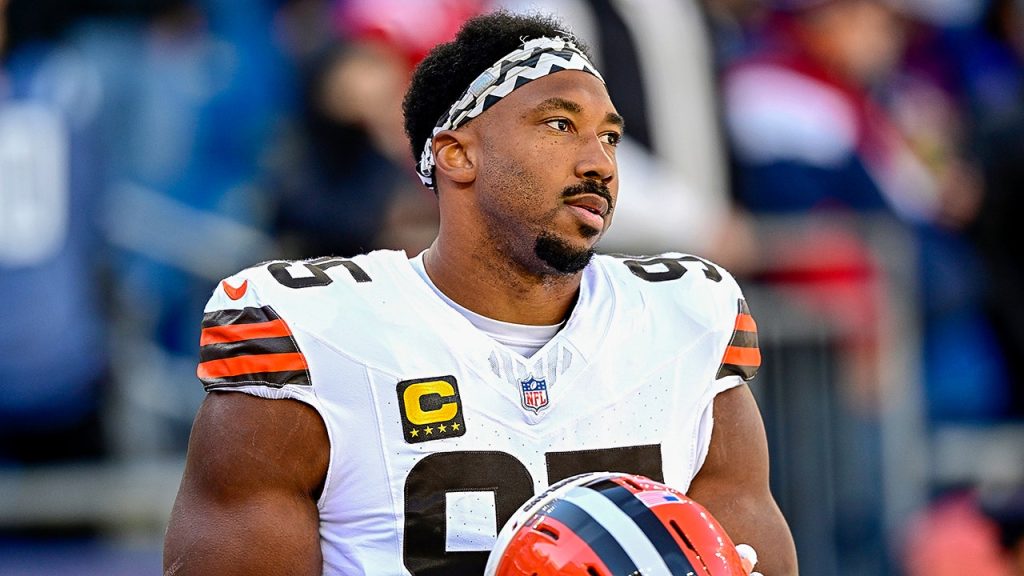 Myles Garrett disappointed by Browns defeat even with a record five sacks