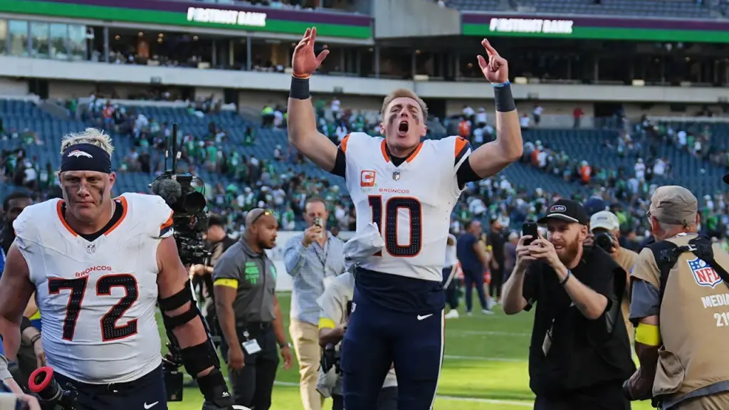 NFL Week 5 2025 results: Broncos surprise Eagles, Titans claim their first victory