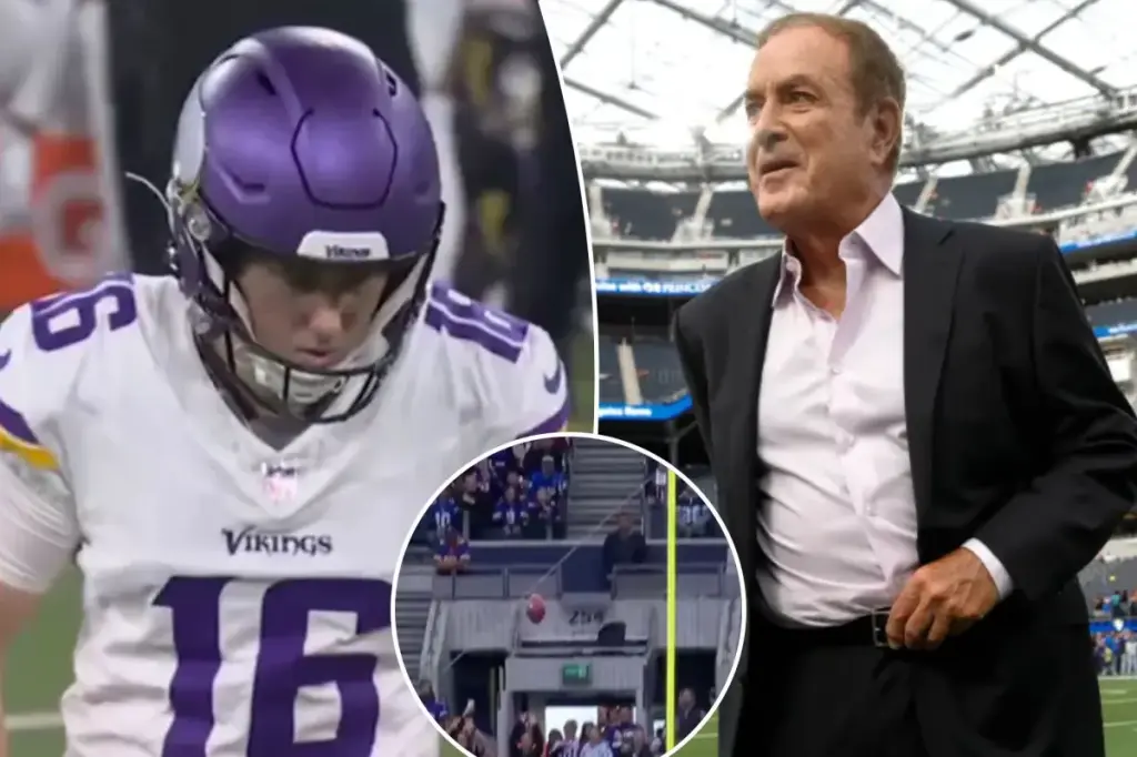 NFL prompts Al Michaels to clarify ‘TNF’ comment after Vikings error