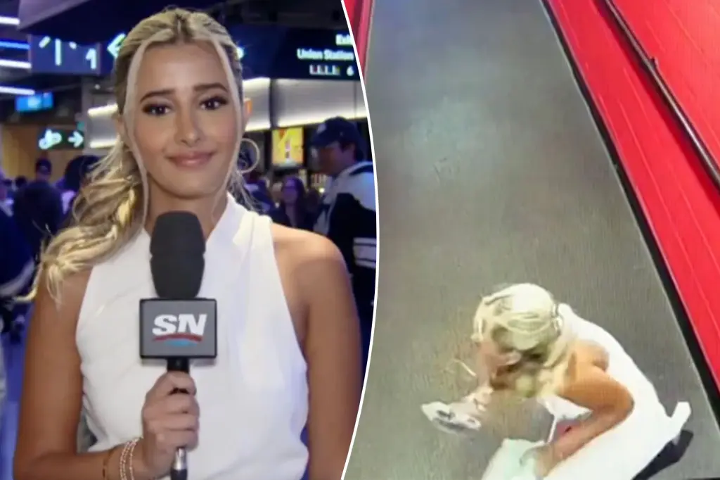 NHL TV reporter has a major slip-up during Rangers game in memorable moment