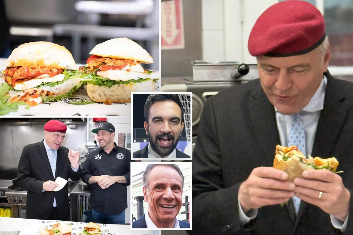 NYC deli known for the famous Sliwa sub introduces sandwiches named after Zohran Mamdani and Andrew Cuomo