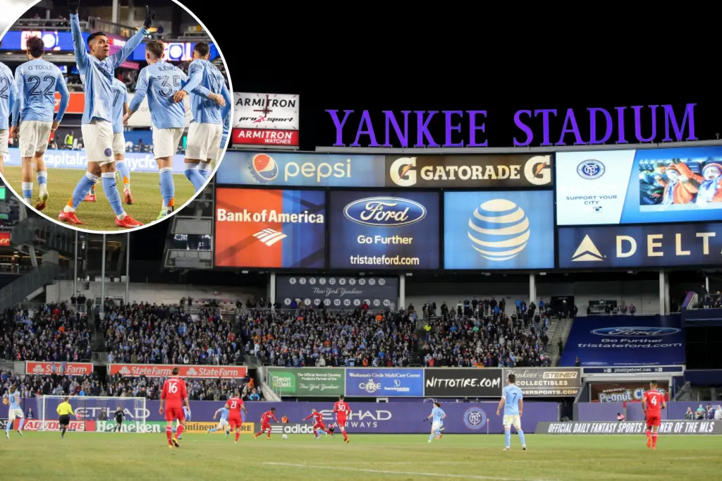 NYCFC will hold MLS Cup games at Yankee Stadium.