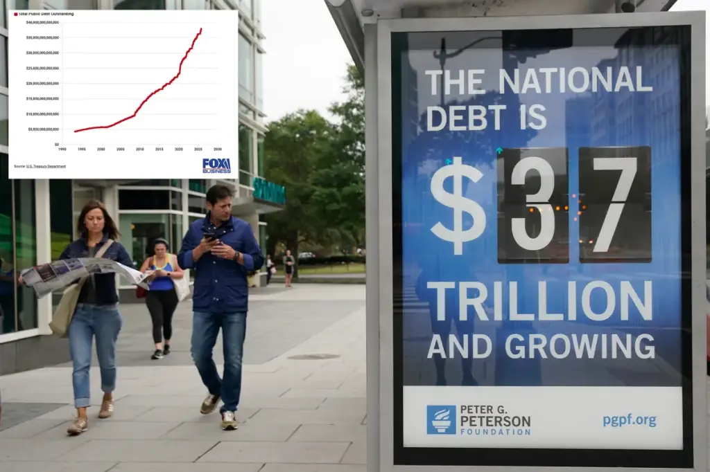 National debt in the US exceeds 38 trillion for the first time ever