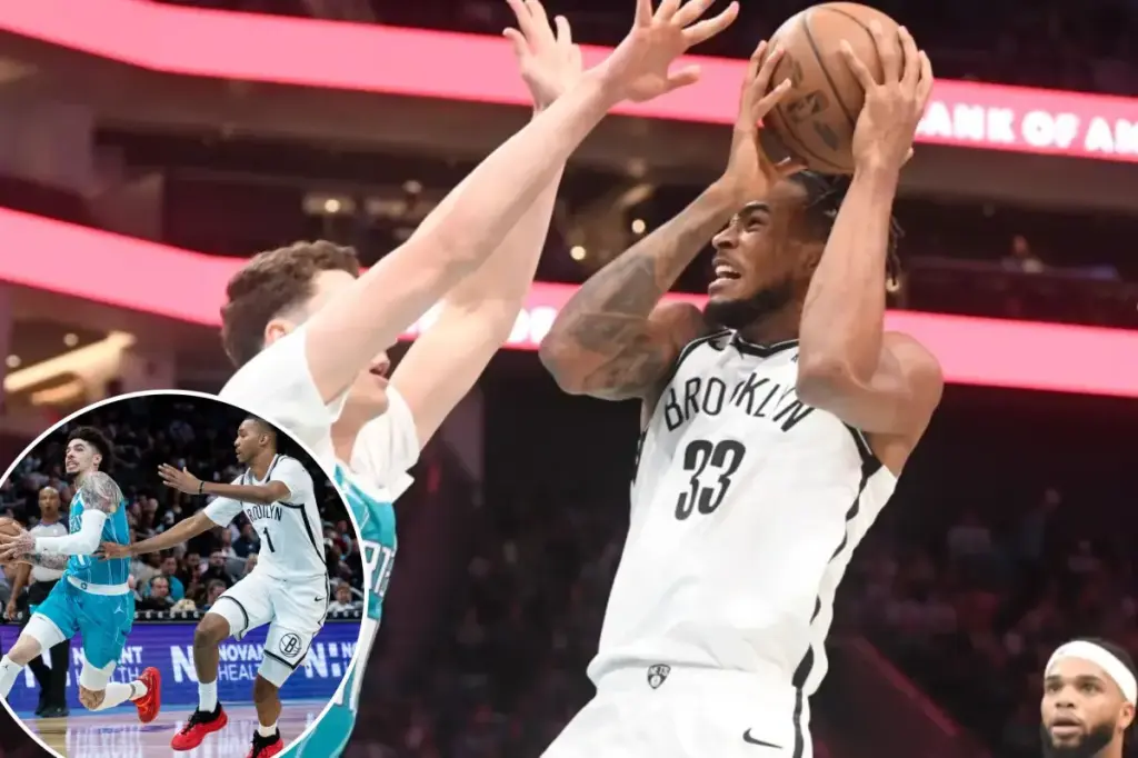 Nets resemble a struggling team in defeat against Hornets in season opener