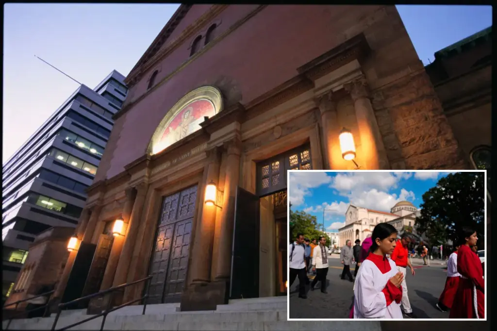 New Jersey man taken into custody for possessing a Molotov cocktail outside a church in DC.