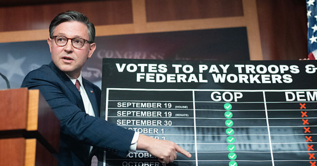 New Law Required by Monday for U.S. Troops to Receive Pay on Wednesday