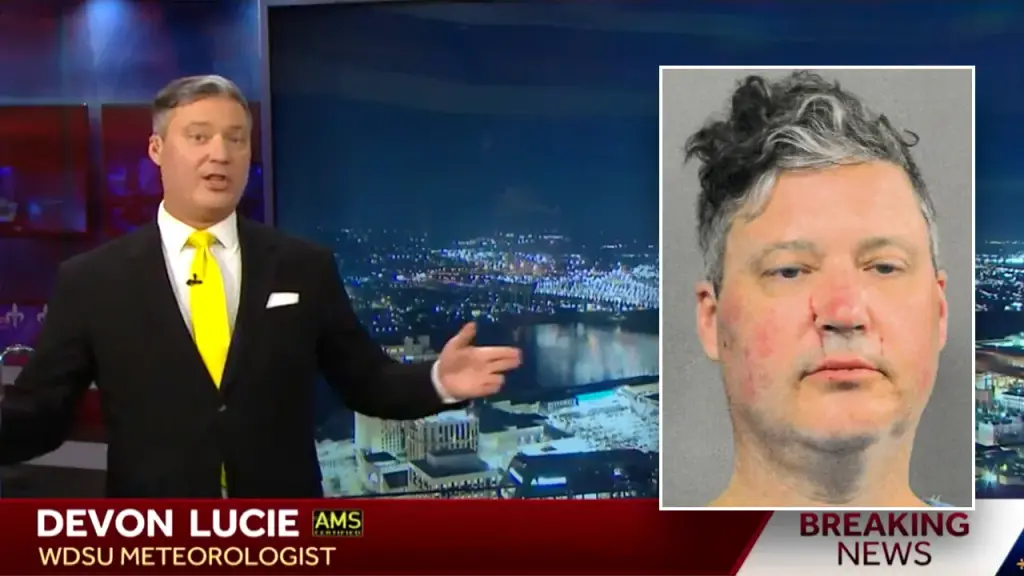 New Orleans weather reporter taken into custody for domestic abuse charges