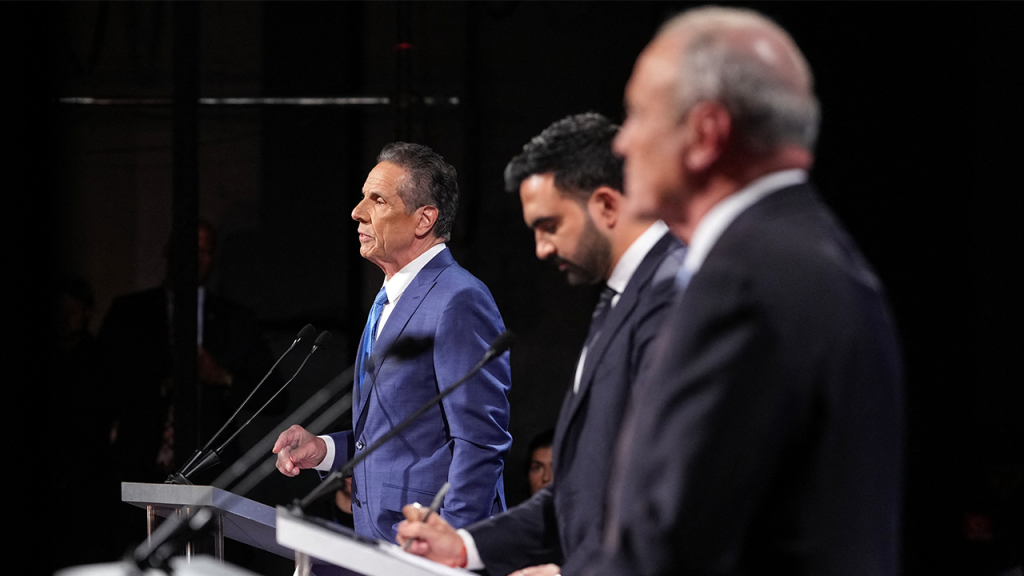 New York City mayoral candidates participate in last debate ahead of early voting on Saturday
