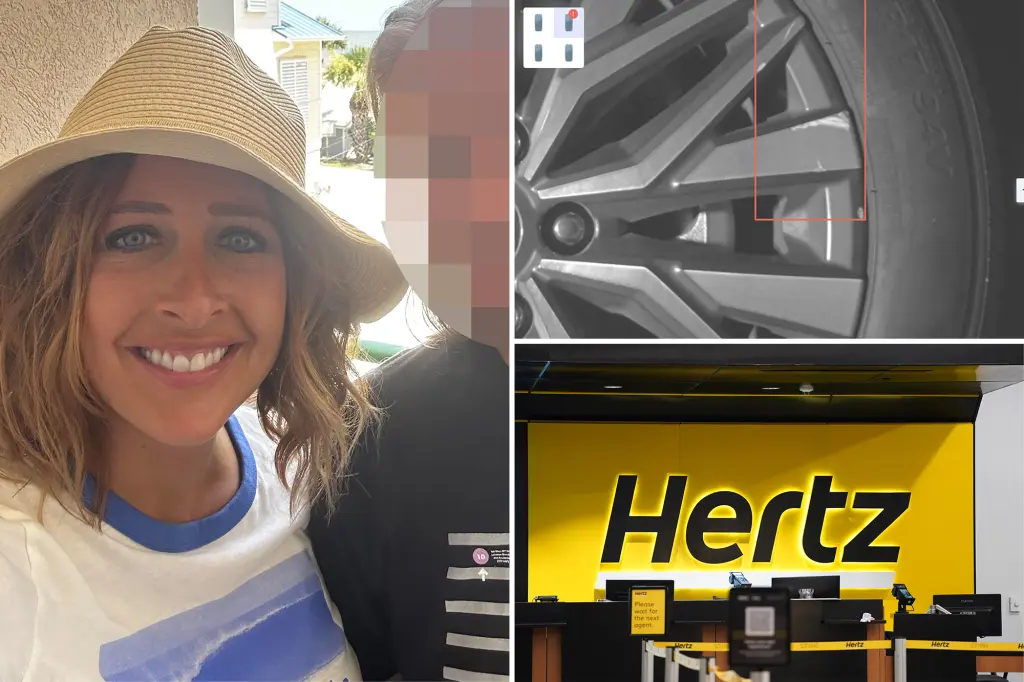 New York woman objects to paying $440 to Hertz after AI scanner identifies a 'scuff' on a tire