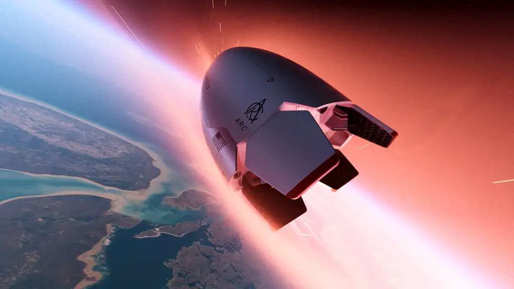 New reusable spacecraft can quickly deliver 500 pounds anywhere on Earth.