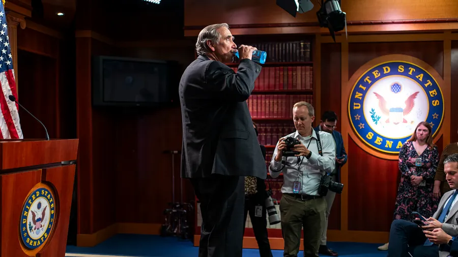 'No Kings' movement hits Senate floor with Merkley marathon speech 