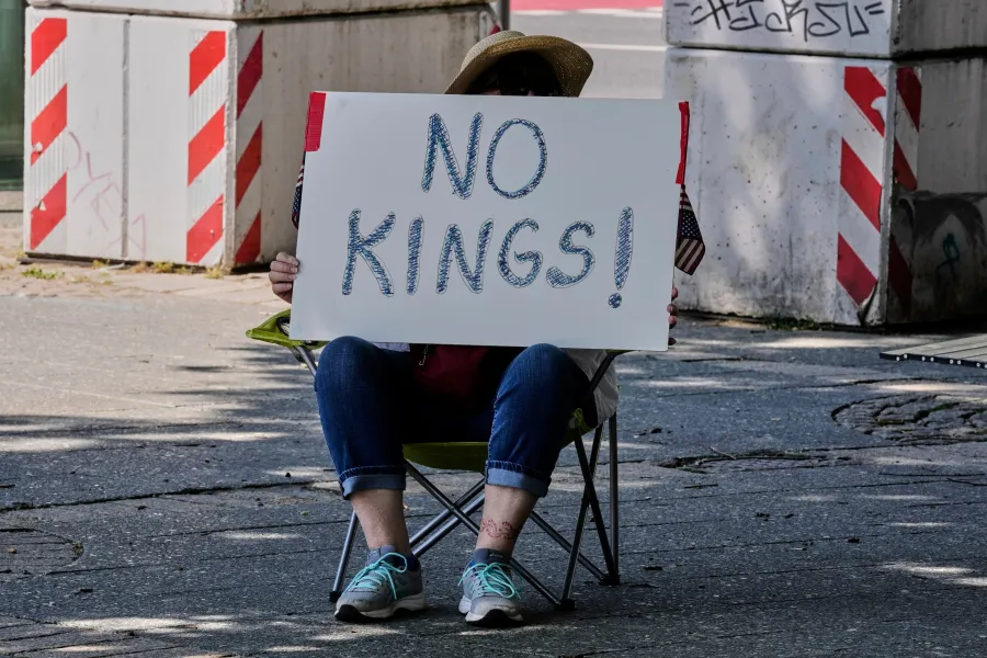 'No Kings' protest leader reacts to Republican criticism: 'It's going to be enjoyable'