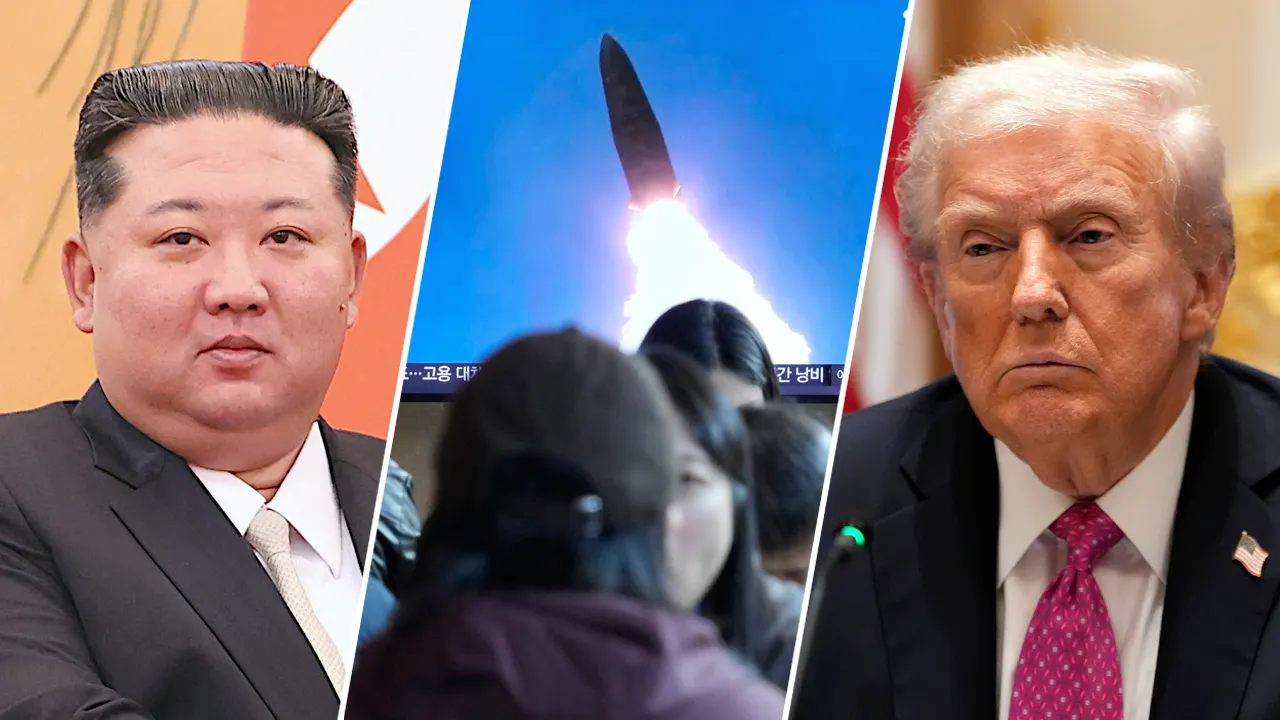 North Korea launches ballistic missiles shortly before Trump's visit to Asia