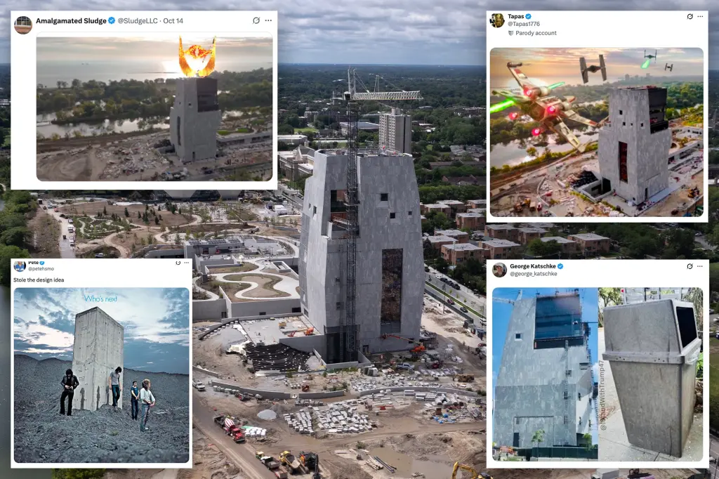 Obama Presidential Center likened to Death Star, garbage cans, Eye of Sauron