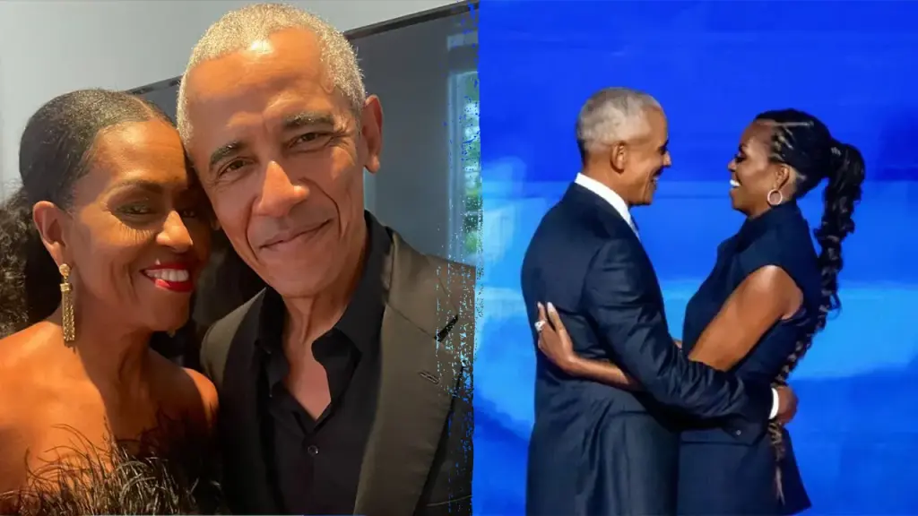 Obamas mark their 33rd wedding anniversary with social media updates