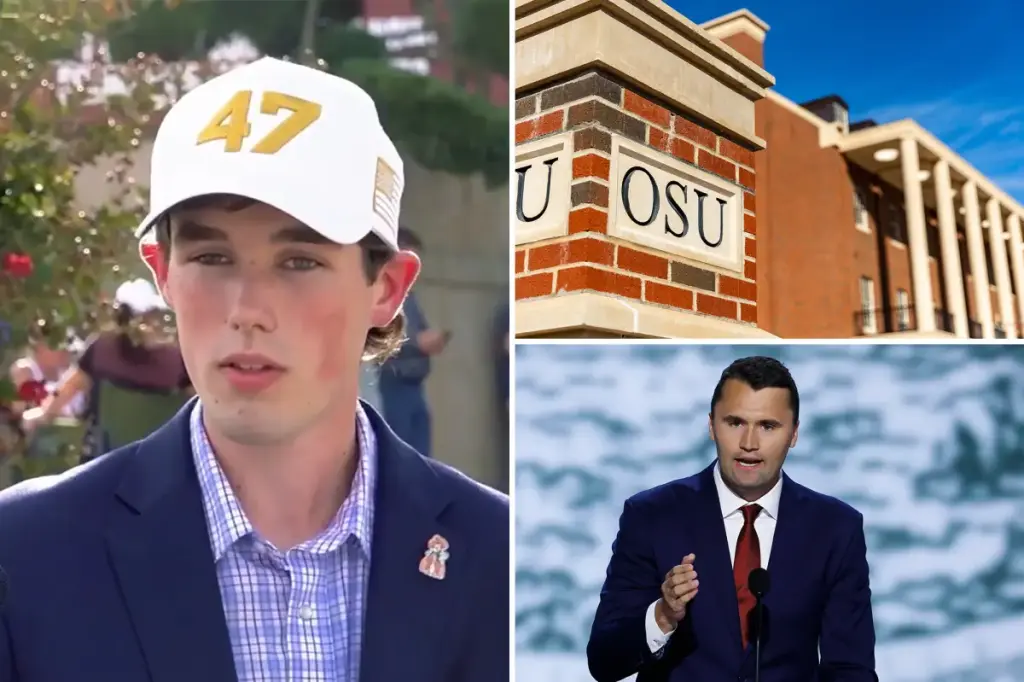 Oklahoma student claims 'threat' following Charlie Kirk tribute won't stop him