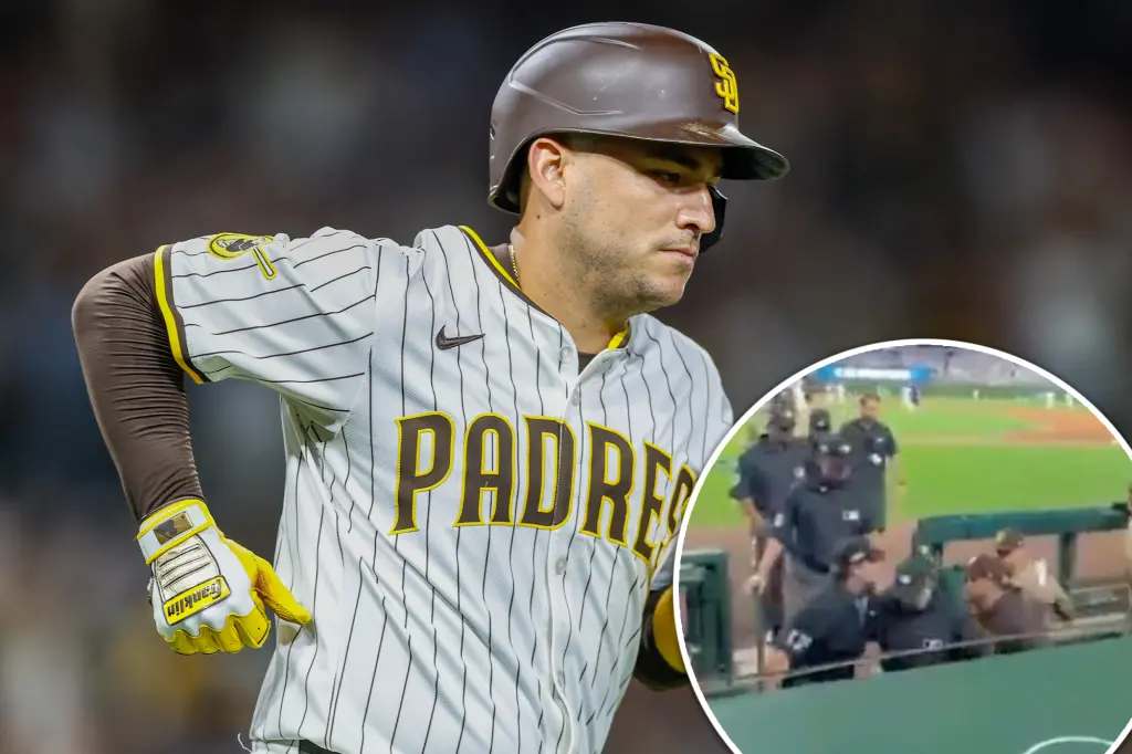 Padres face consequences for intense altercation with umpire