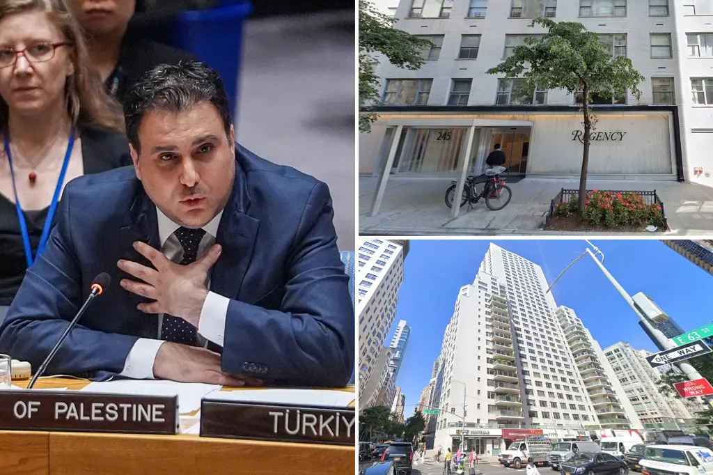 Palestinian diplomat resides in $11K monthly luxury apartment in NYC, worrying Jewish neighbors
