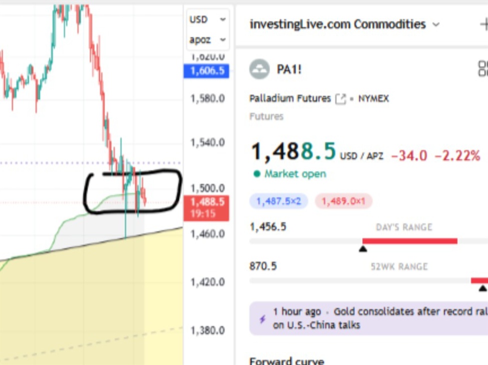 Palladium Technical Analysis Video