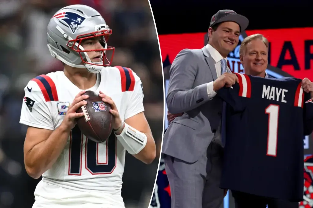 Patriots declined offers from the Giants and Vikings for Drake Maye.