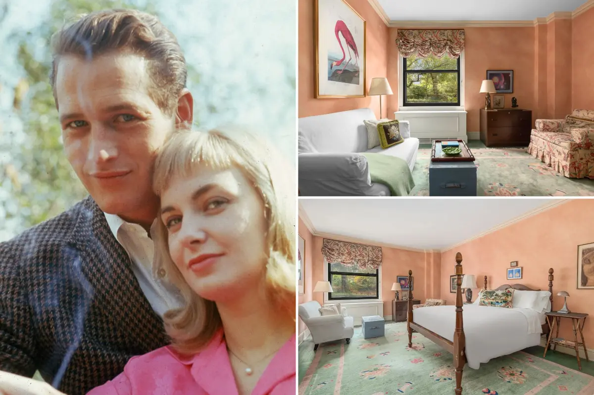 Paul Newman’s New York City apartment is on the market for the first time in many years.