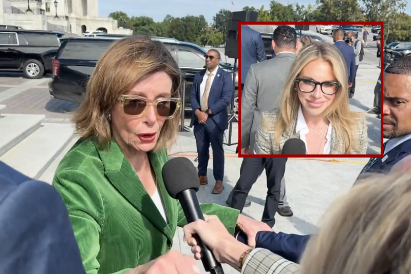 Pelosi shouts at a reporter, telling her to 'Be quiet!' after being asked about security issues on January 6th.