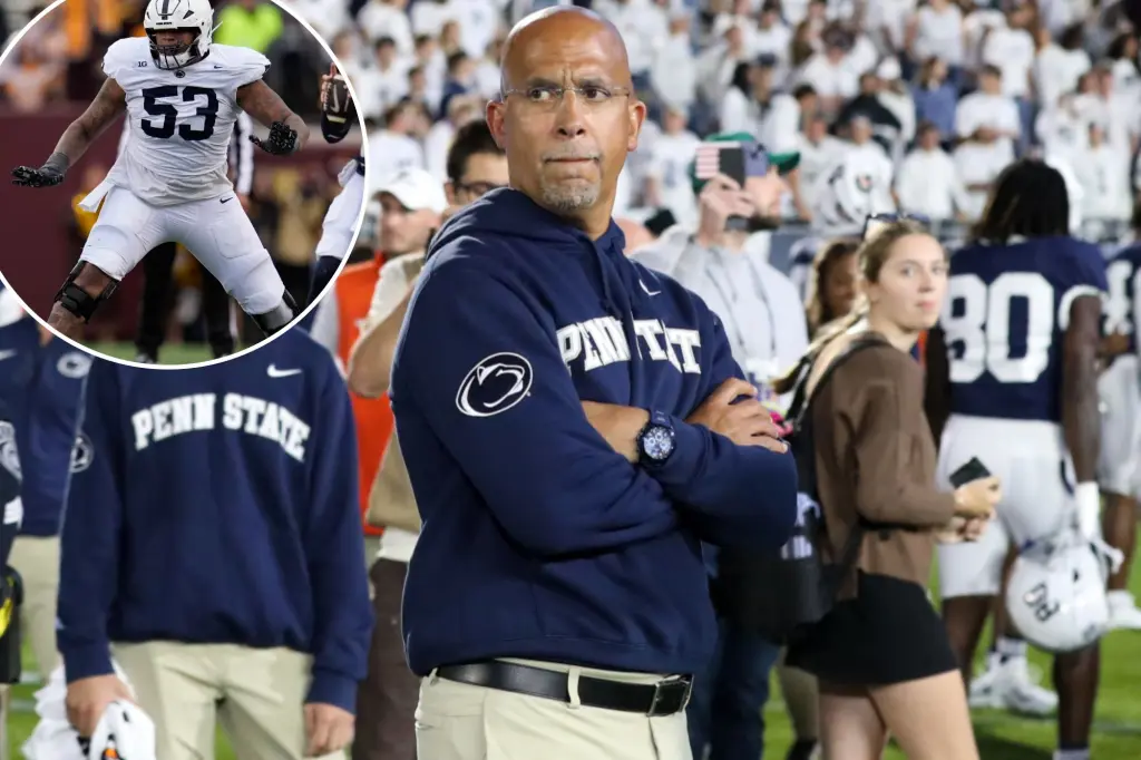 Penn State players experience 'feelings of guilt' following James Franklin's dismissal