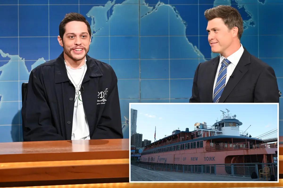 Pete Davidson and Colin Jost's NYC ferry initiative sinks under high costs