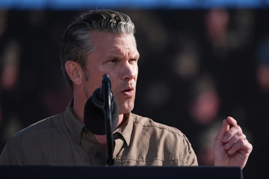 Pete Hegseth references Biden's Disinformation Governance Board