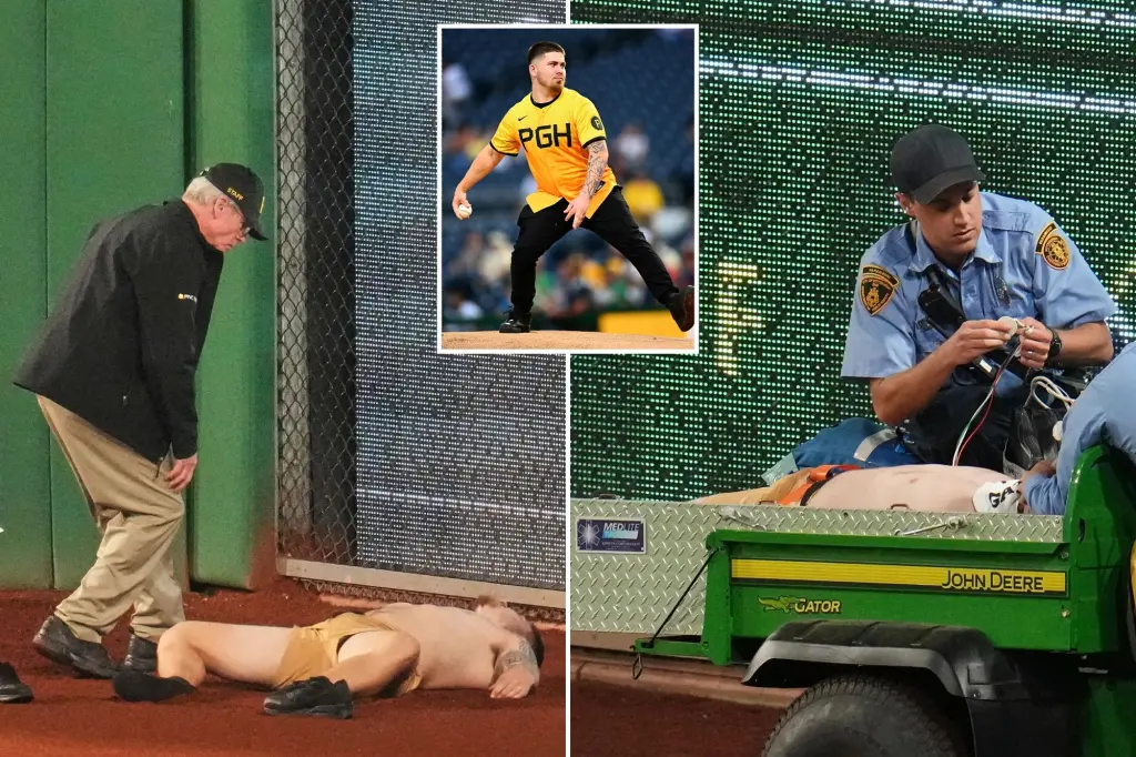 Pirates supporter Kavan Markwood, who dropped 21 feet at PNC Park, faces prowling charges at his former girlfriend's house.