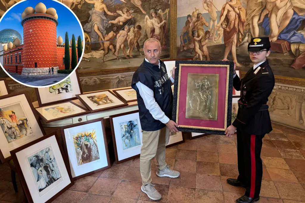 Police take 21 Salvador Dalí pieces due to suspected forgery at exhibition: 'Completely unusual'