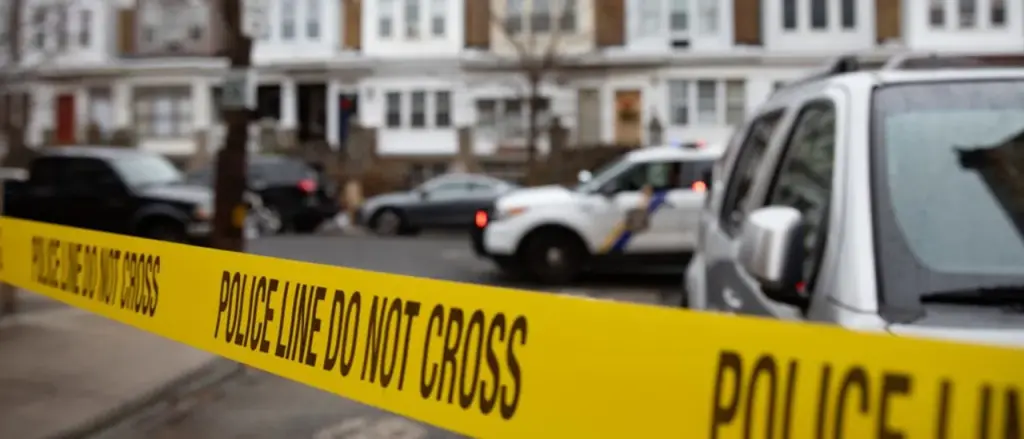 Police take three suspects into custody following a robbery and car chase that led to lockdowns.