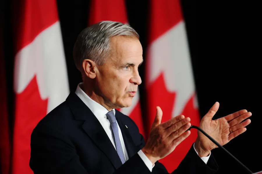 Prime Minister Mark Carney announces that Canada will increase its exports to countries other than the US as Canadians cannot depend on the US.