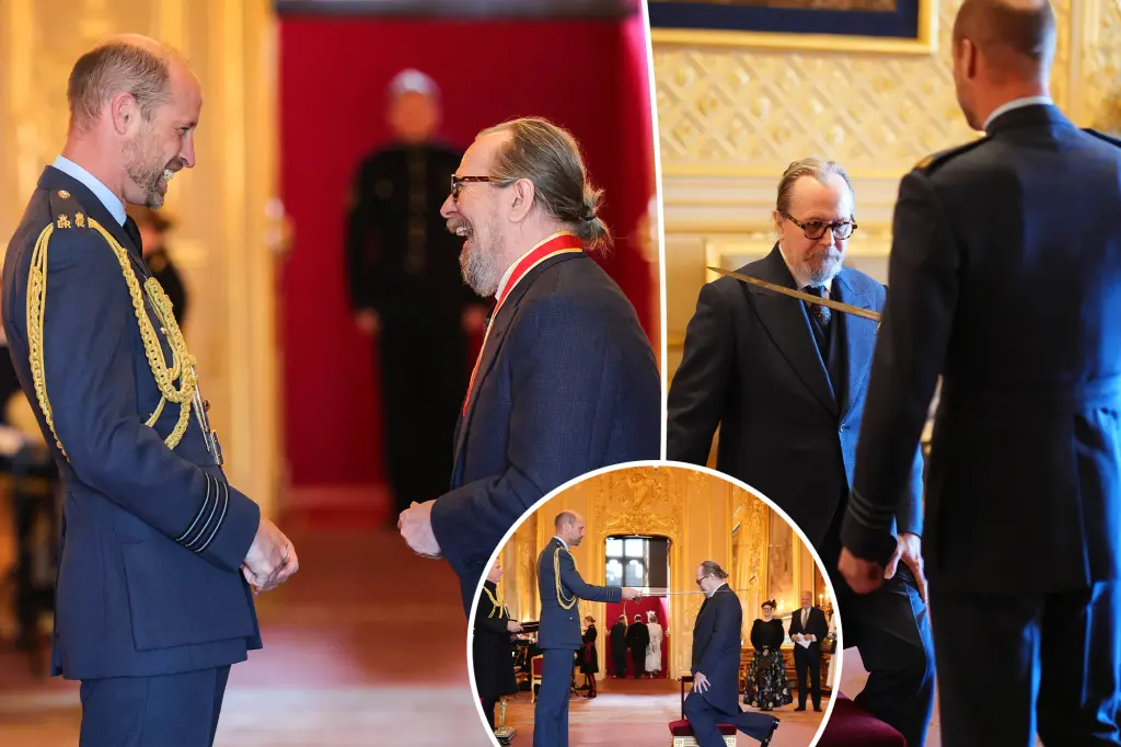 Prince William's cutting comment to Gary Oldman during his knighthood presentation disclosed